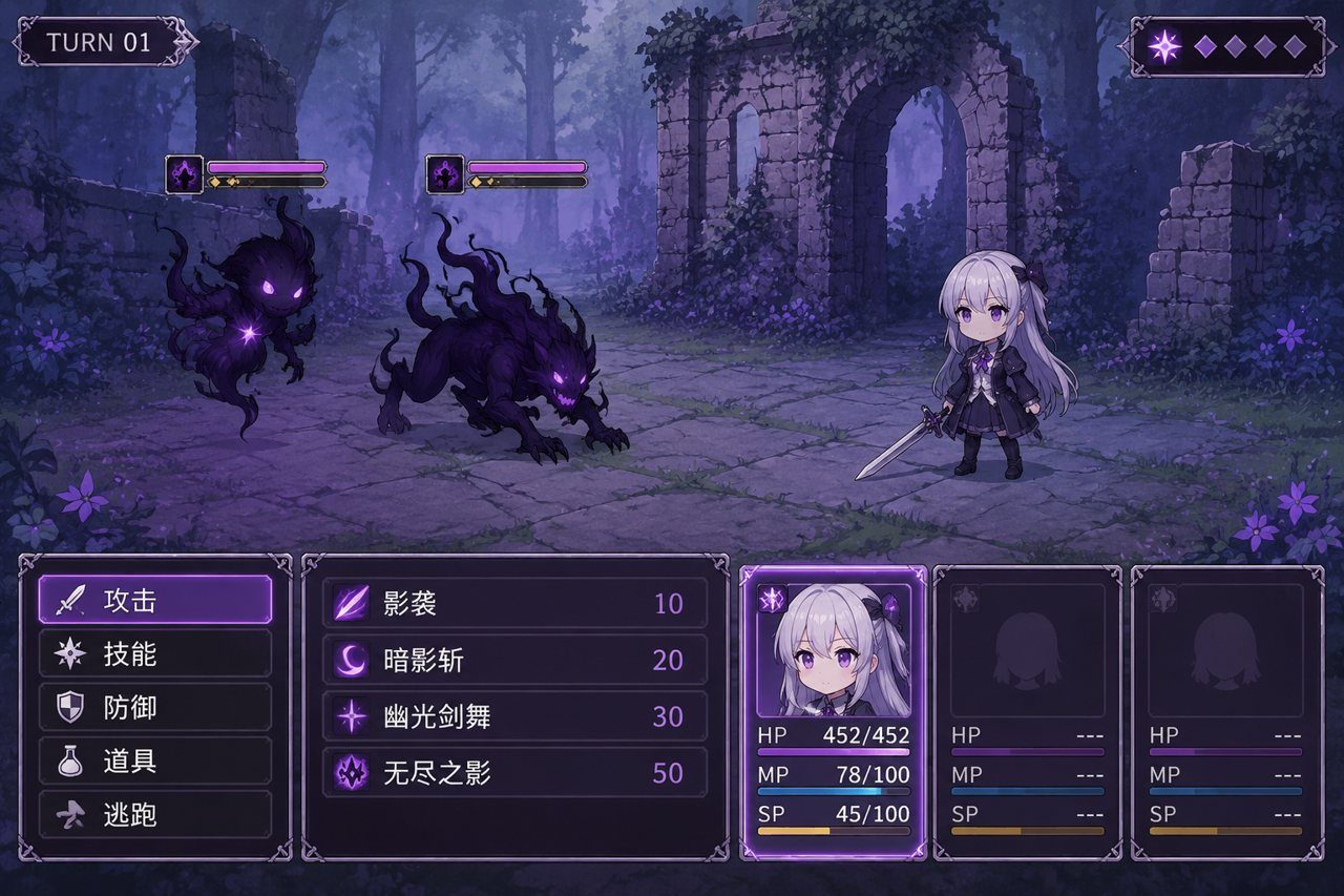 光与影的二重身 角色养成 资料图 7